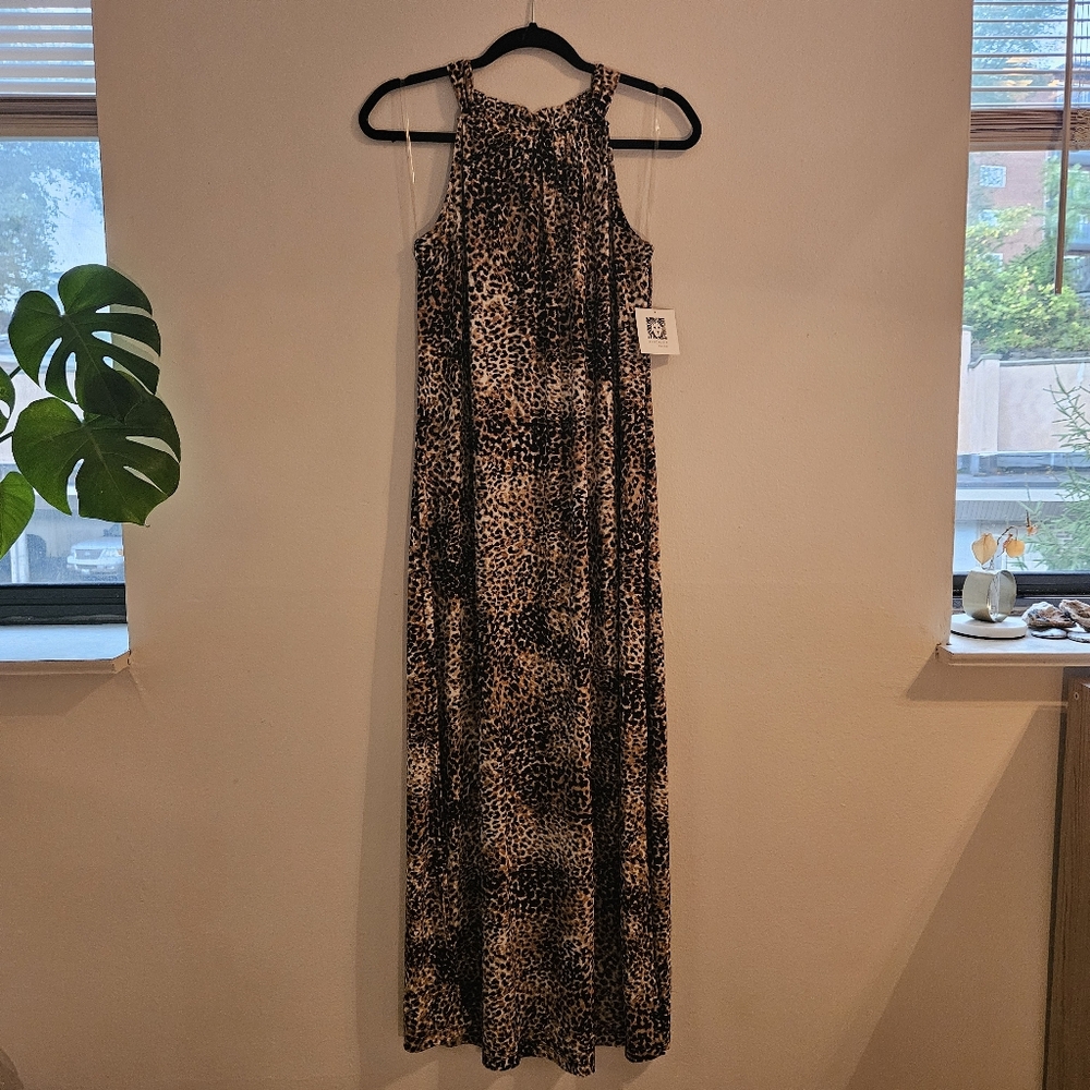 Leopard Print Anne Klein Dress